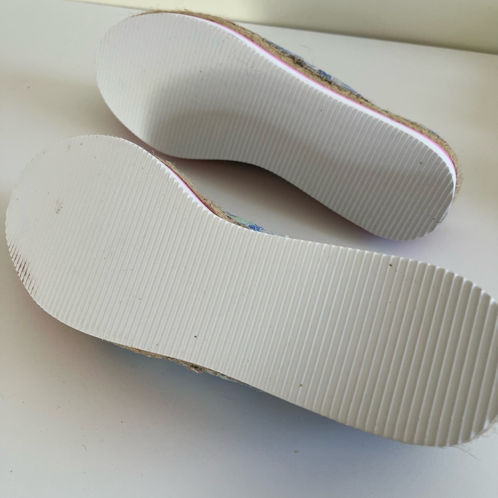 Lilly Pulitzer Blue and Pink Espadrilles - Picture 6 of 6